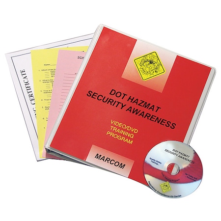 Training DVD, DOT HAZMAT Securty Awarness MPN:V0001759EO