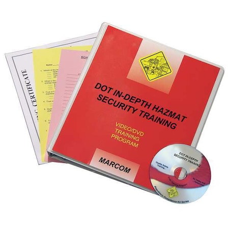Training DVD, DOT In-Depth HAZMAT Sec MPN:V0001769EO