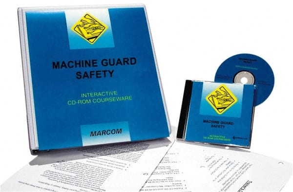 Machine Guard Safety, Multimedia Training Kit MPN:C000MGD0ED