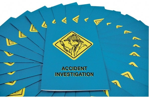 15 Qty 1 Pack Accident Investigation Training Booklet MPN:B000AIN0EM