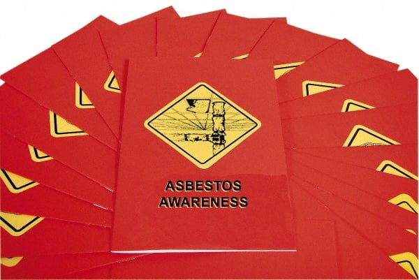 15 Qty 1 Pack Asbestos Awareness Training Booklet MPN:B000ASB0EX