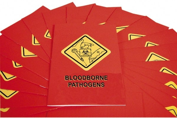 15 Qty 1 Pack Bloodborne Pathogens Training Booklet MPN:B000B2I0EX