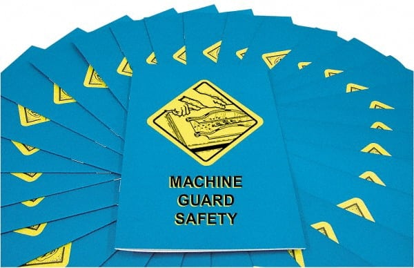 15 Qty 1 Pack Machine Guard Safety Training Booklet MPN:B000MGD0EM