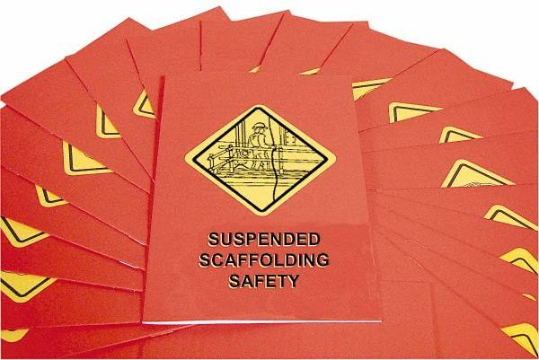 15 Qty 1 Pack Suspended Scaffolding Safety Training Booklet MPN:B000PNS0EX