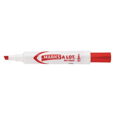 Desk-Style Dry Erase Marker, Chisel Tip, Blue MPN:7170924407