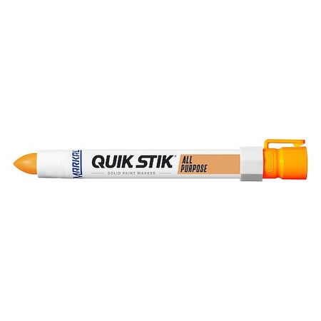 Quik Stik All Pur Solidpaint Marker Fl Orange MPN:61043