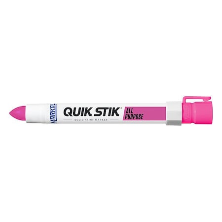 Quik Stik All Pur Solidpaint Marker Fl Pink MPN:61044