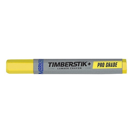 TIMBERSTIK+ Pro Grade Lumber Crayon Yellow MPN:80381