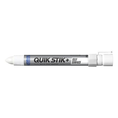 Solid Paint Marker, 6 in L, White, Paint MPN:28880G