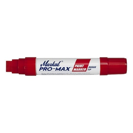 Pro Max Red Permanent Marker 1/2
