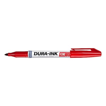 Dura-Ink 15 Markers Red 1/16 In Felt MPN:96022
