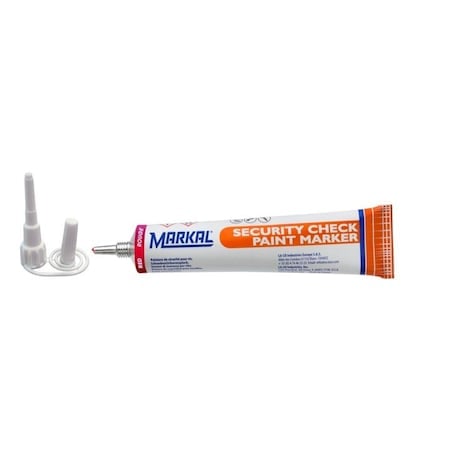 Security Check Paint Marker - Red MPN:96670