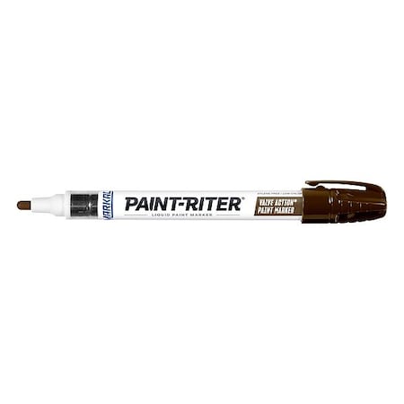 Paint-Riter Valve Actionpaint Marker Brown MPN:96809
