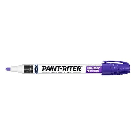 Paint-Riter Valve Actionpaint Marker Purple MPN:96817