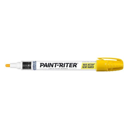 Paint-Riter Valve Actionpaint Marker Yellow MPN:96821