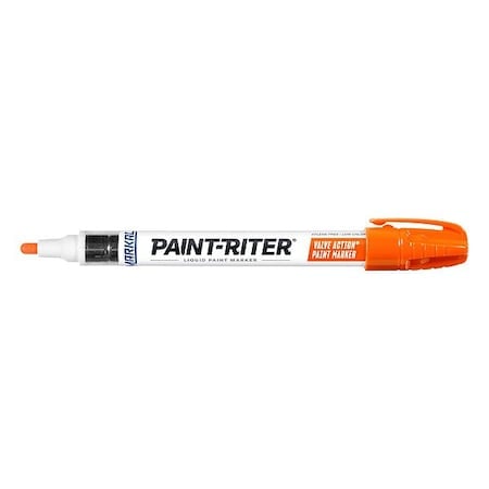 Paint-Riter Valve Actionpaint Marker Orange MPN:96824