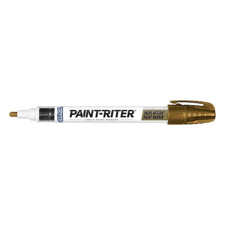 Paint-Riter Valve Actionpaint Marker Gold MPN:96827