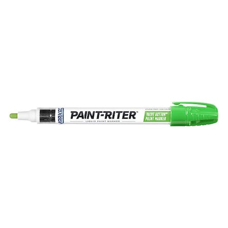Paint-Riter Valve Actionpaint Marker Lt Green MPN:96828