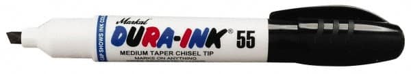 Permanent ink marker with medium chisel tip MPN:96529
