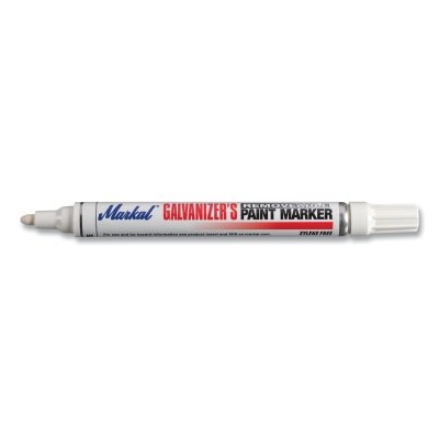 GALVANIZER'S Removable Paint Marker - White MPN:28785