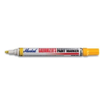 GALVANIZER'S Removable Paint Marker - Yellow MPN:28786
