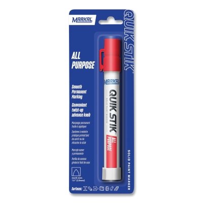 Quik Stik All Pur Solidpaint Marker Red Cd MPN:61063