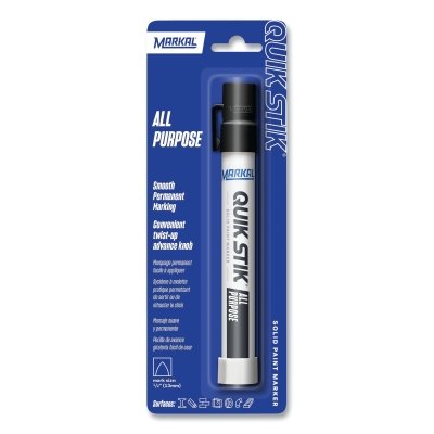Quik Stik All Pur Solidpaint Marker Black Cd MPN:61064