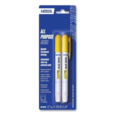 Quik Stik All Pur Solidpaint Marker Yellow Cd MPN:61068