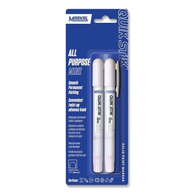 Quik Stik Mini White Carded MPN:61186