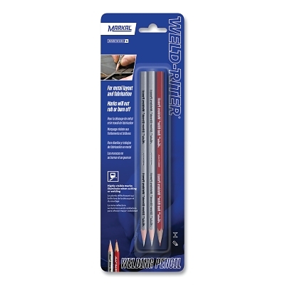 Slver-Streak/Red-Riter Combo Welders Pencil Card MPN:96105