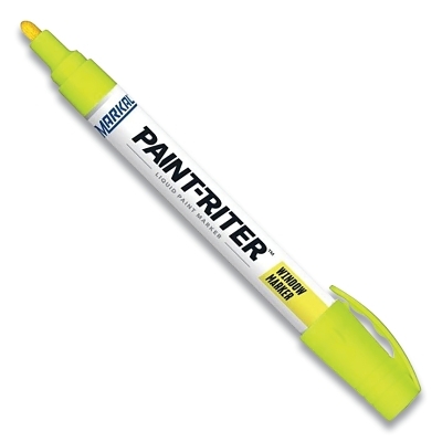 Paint-Riter Window Mrkr Yellow MPN:97450