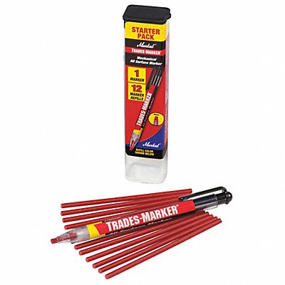 Paint Marker Permanent Red MPN:96132