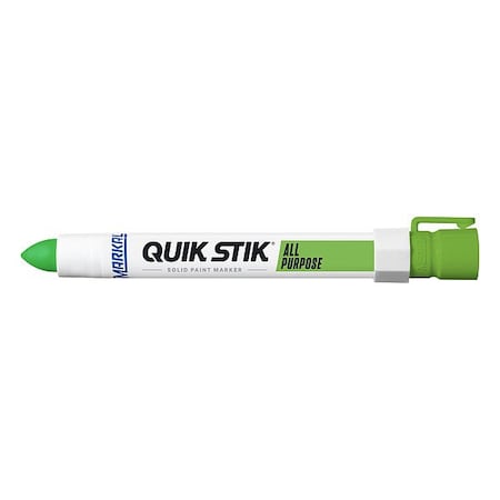 Paint Crayon, Medium Tip, Fluorescent Green Color Family MPN:61042