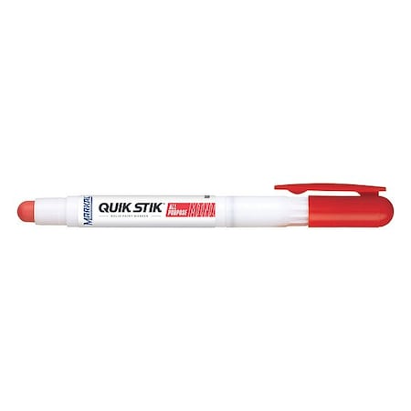 Paint Crayon, Medium Tip, Red Color Family MPN:61128