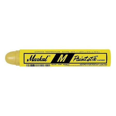 Paint Crayon, Large Tip, Yellow Color Family, 12 PK MPN:81921