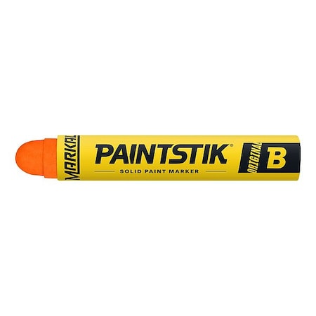Paint Crayon, Large Tip, Fluorescent Orange Color Family, 12 PK MPN:82834