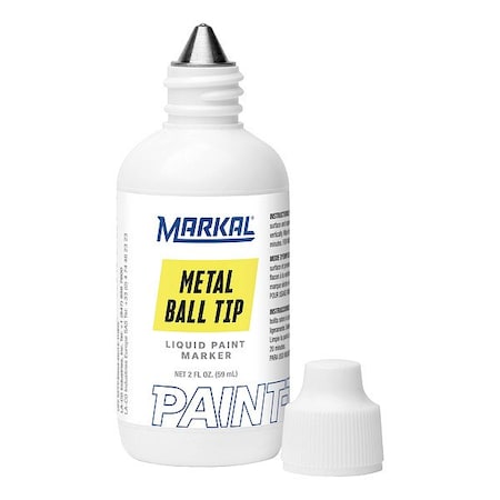 Liquid Paint Marker, Yellow, Fiber MPN:84621