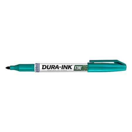 Industrial Marker, Fine Tip, Green Color Family, Ink MPN:96026