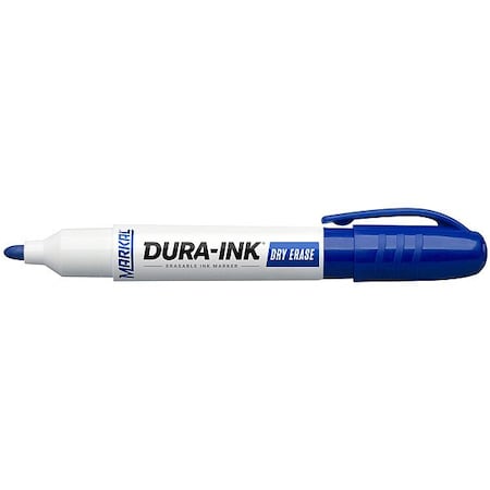 Dry Erase Marker, Barrel Type, Blue MPN:96572