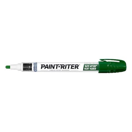 Paint Marker, Medium Tip, Green Color Family, Paint MPN:96826