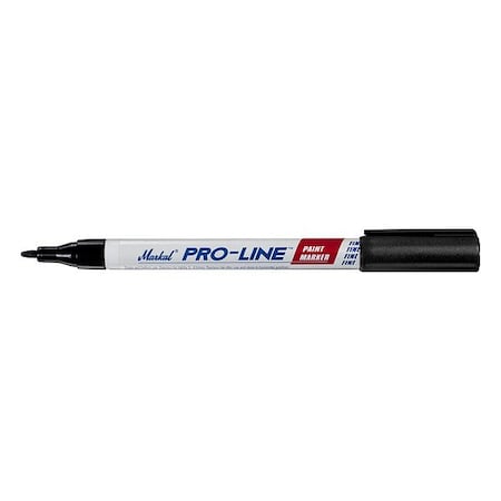 Paint Marker, Fine Tip, Black Color Family, Paint MPN:96873