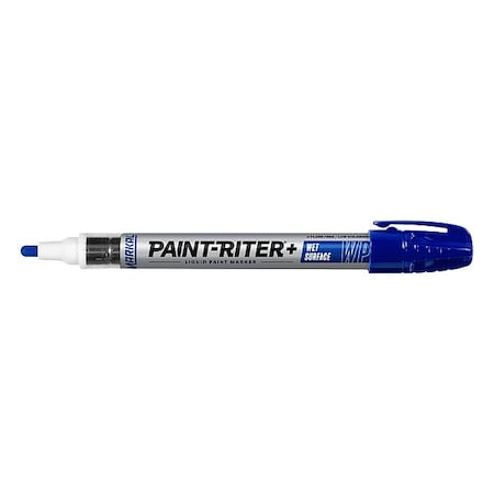 Paint Marker, Medium Tip, Blue Color Family, Paint MPN:96934