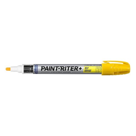 Paint Marker, Medium Tip, Yellow Color Family, Paint MPN:96961