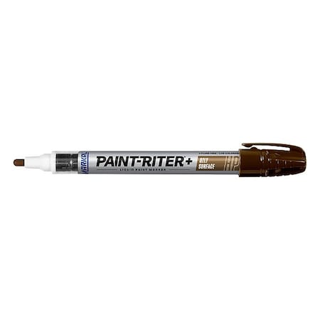 Paint Marker, Medium Tip, Brown Color Family, Paint MPN:96975