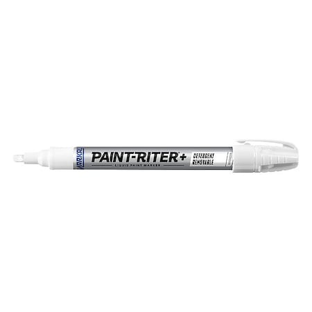 Paint Marker, Medium Tip, White Color Family, Paint MPN:97010