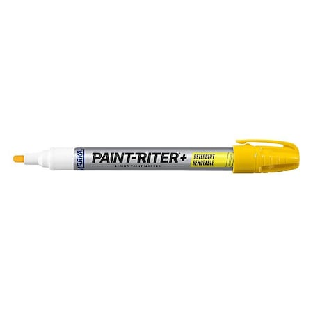 Paint Marker, Medium Tip, Yellow Color Family, Paint MPN:97011