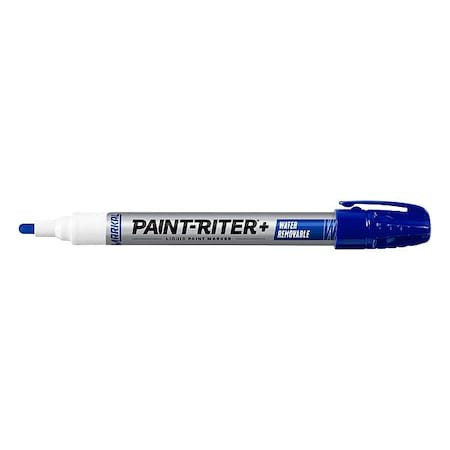 Paint Marker, Medium Tip, Blue Color Family, Paint MPN:97035