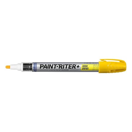 Paint Marker, Medium Tip, Yellow Color Family, Paint MPN:97251