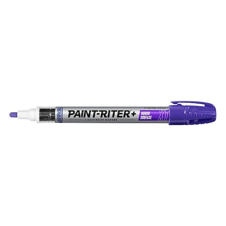 Paint Marker, Medium Tip, Purple Color Family, Paint MPN:97262