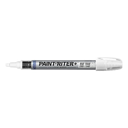 Paint Marker, Medium Tip, White Color Family, Paint MPN:97301